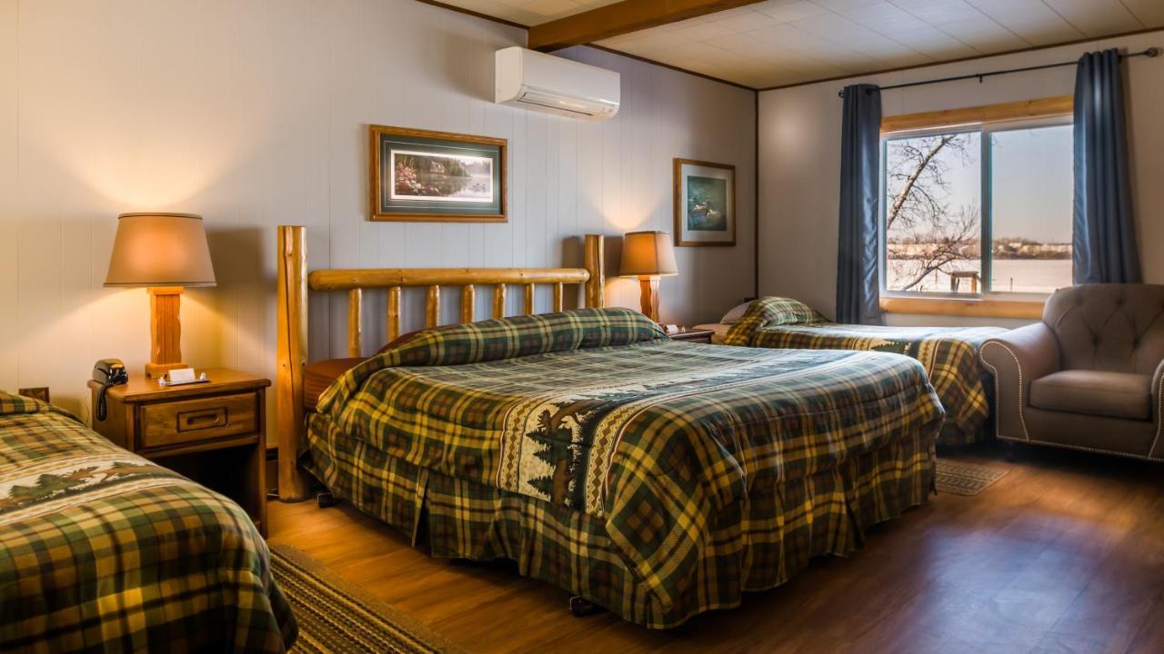 Curriers Lakeview Lodge Rice Lake Zimmer foto